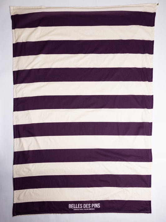 Serviette de plage Rayée Ocean Berry