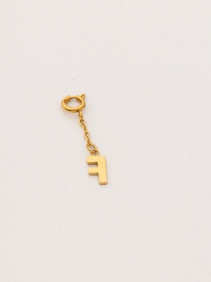Pendentif Lettre F