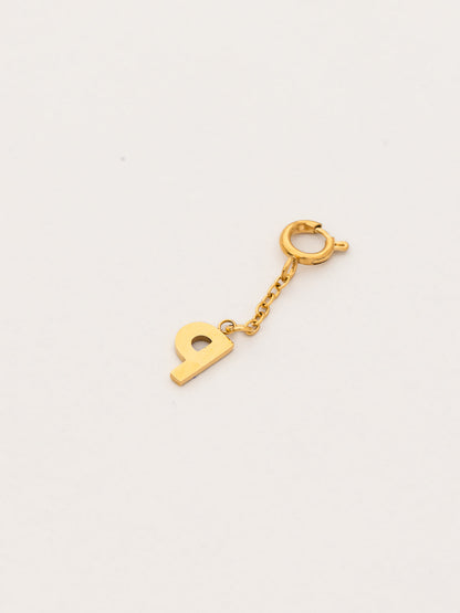 Pendentif Lettre P